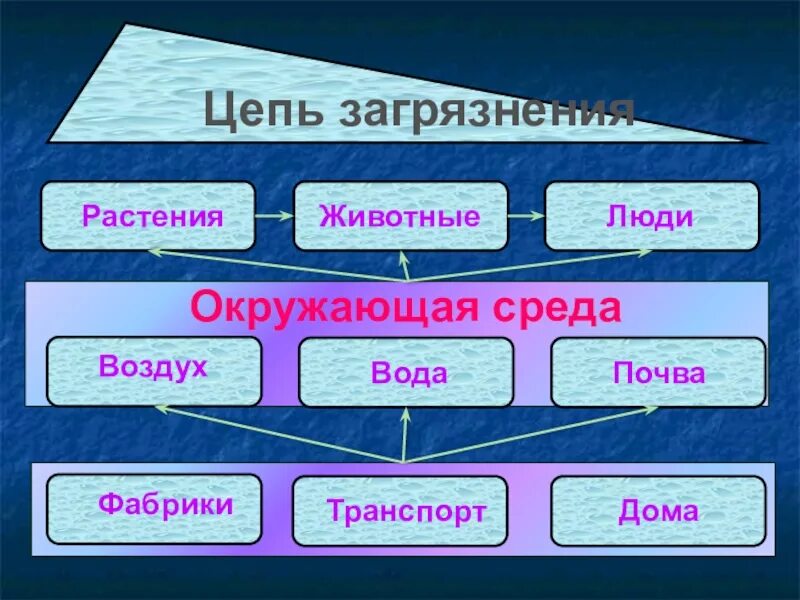 Цепи загрязнения окружающей среды 3. Экологическая безопасность цепь загрязнения. Цепи загрязнения окружающий мир. Цепь загрязнения от выхлопных газов.