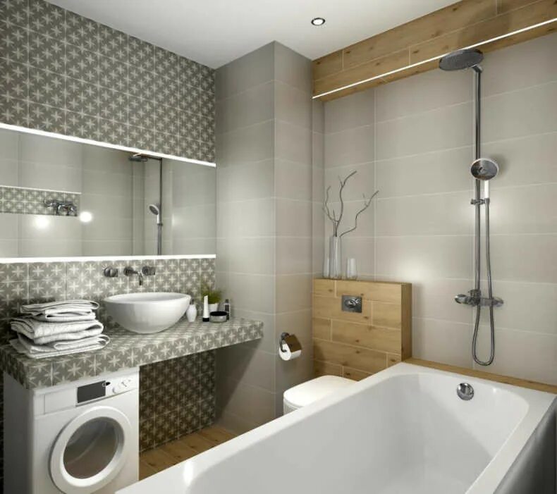 СТУДИЯ ДИЗАЙНА "ДД" #designdd в Instagram: "Проект ванной комнаты 4,5 кв.м., г. 