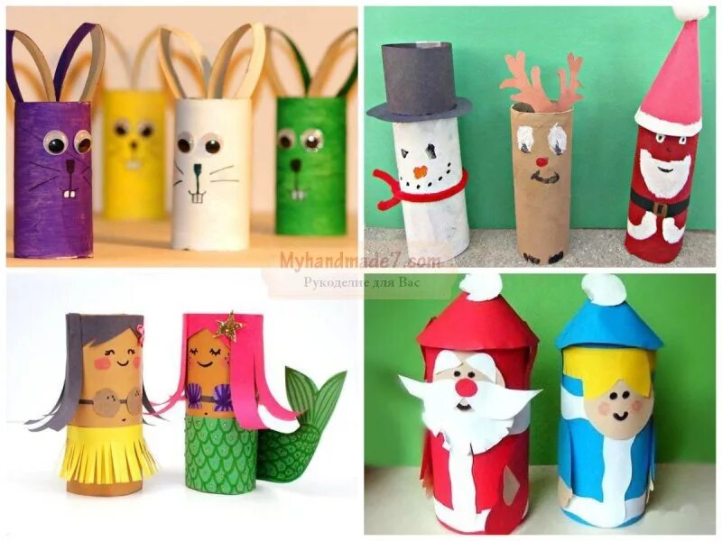 Какую новогоднюю поделку можно сделать из втулки. Игрушки из втулок. Поделки из туалетных втулок. Поделки из втулок от туалетной бумаги. Какую новогоднюю поделку можно сделать из втулки.