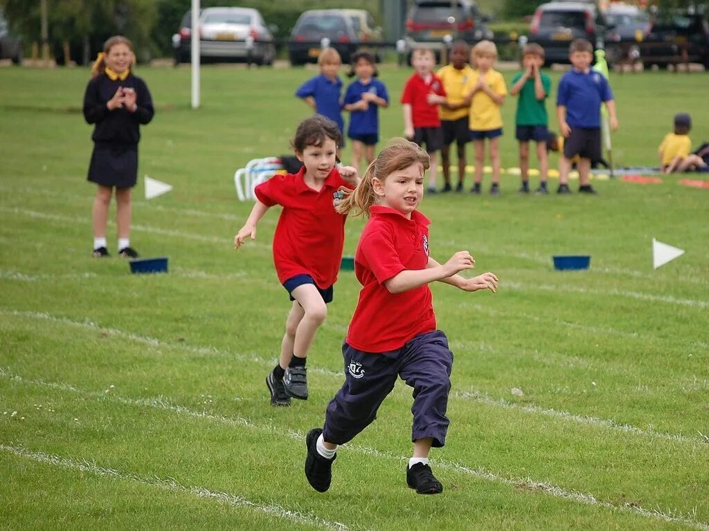 Sporting day. British School Sport. British School Sports activities.