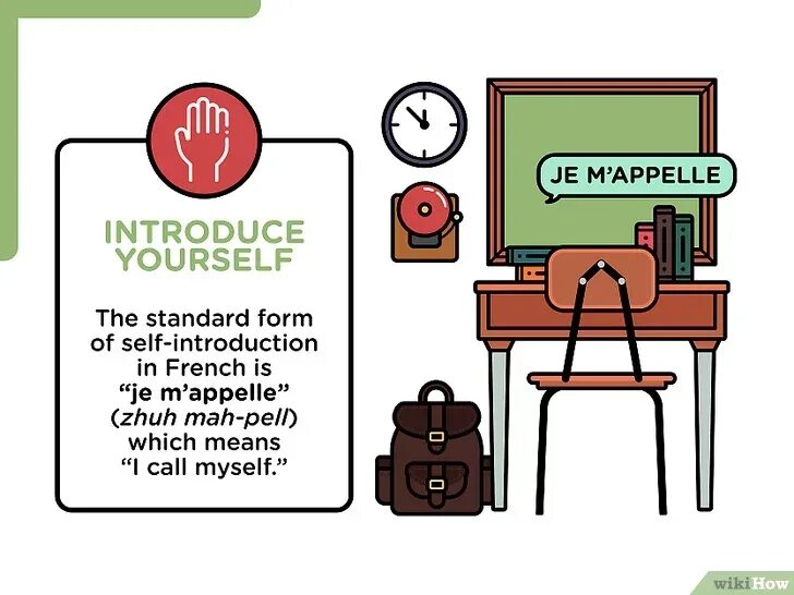 Self introduction. Self introduction vocabulary. introduce yourself in french. self introduction in english.