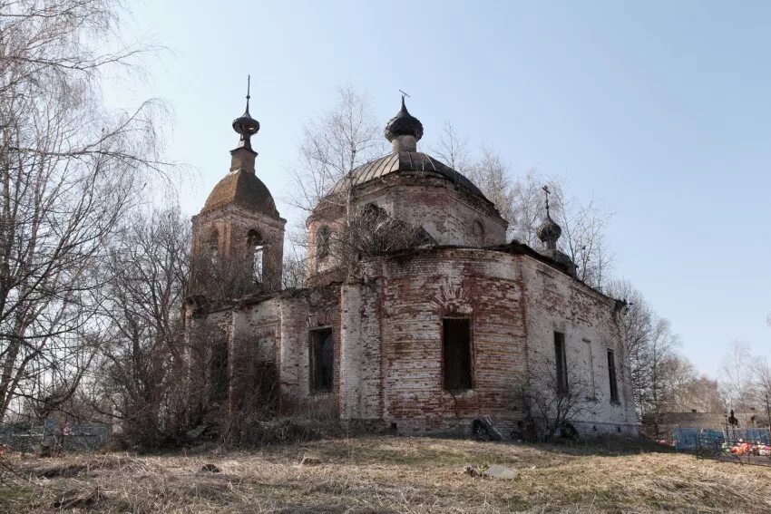 Погода советско никольское. Никольское Ярославская область Вознесенская Церковь. Храм Вознесения Христова советско-Никольское. Ярославская область Даниловский район село Никольское. Рузский район Никольское Церковь Вознесения.