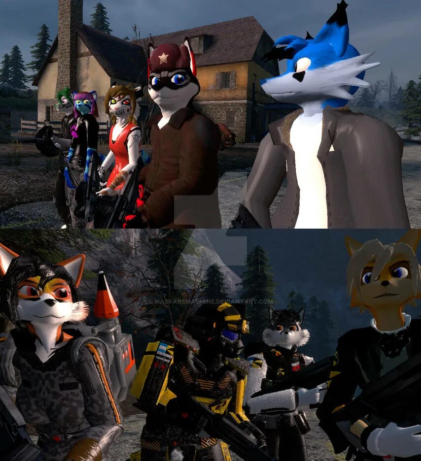 Furry моды