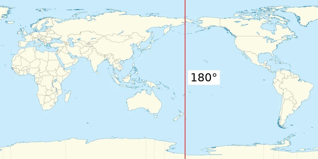 Австралия относительно нулевого и 180 меридиана. 180 Меридиан на карте полушарий. 180 Меридиан линия перемены дат. 180 Меридиан земли на карте.