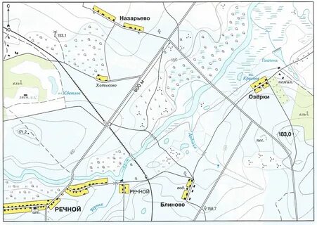 Подпиши на карте населенный пункт