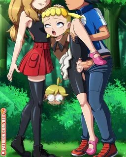 Pokemon ash and serena naked.