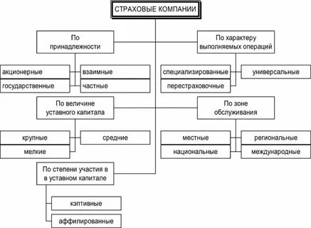Страховая организация определения