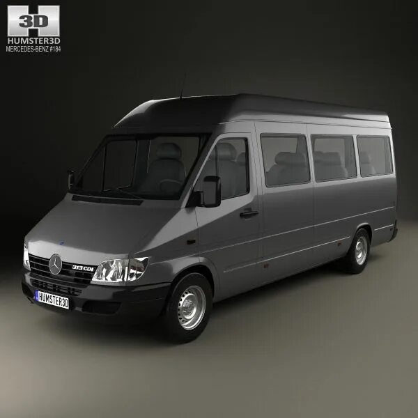 Микроавтобус это легковой автомобиль. Mercedes-Benz Sprinter 903. Mercedes Sprinter 903. MB Sprinter 3. Mercedes=Benz Sprinter Passenger van 2014 - 3d models.