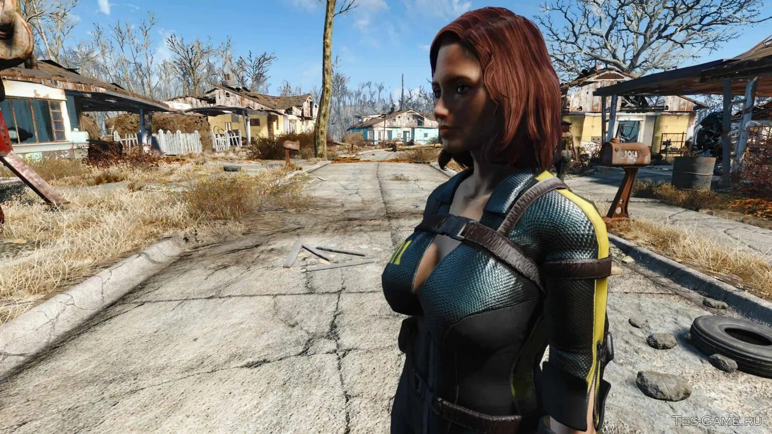 Модов fallout. Фоллаут 4 комбинезон убежища. fallout 4 комбинезон 69.