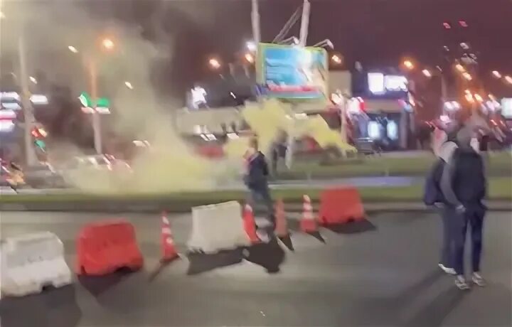 Пожар на каменной горке