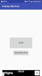 Open overlay
