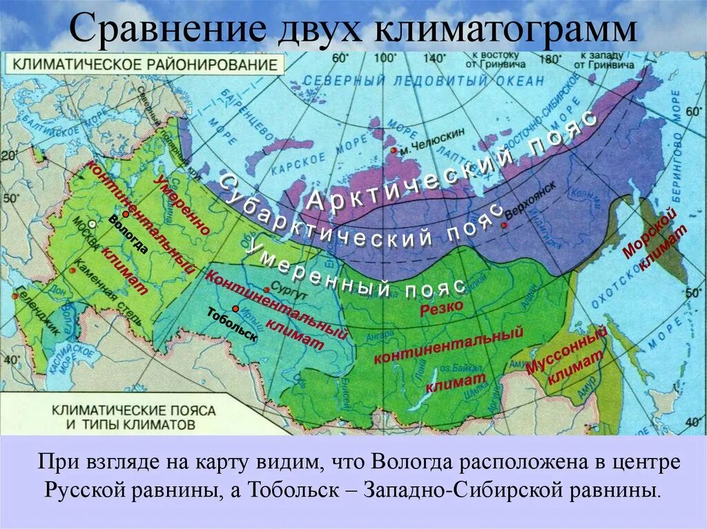 Лесная зона большую часть климатического пояса. Карта климатических поясов России. Климатические пояса и области РФ. Климатические области умеренного пояса России на карте \. Климатические пояса и типы климата на территории России.