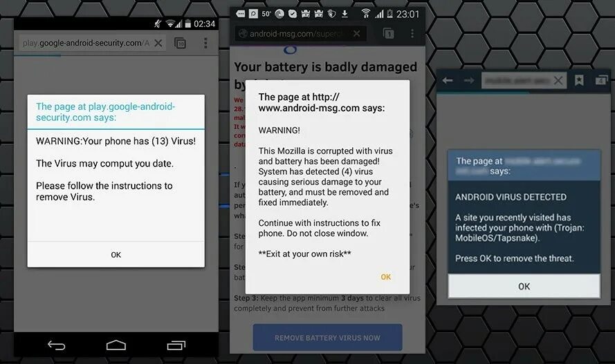 Android virus ad cheat outappad way