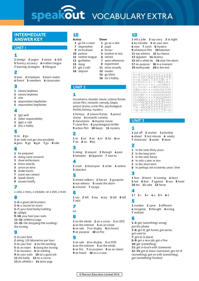 Answer key. Speakout extra intermediate answer key. speakout dvd extra intermediate answer key. speakout pre intermediate listening extra answer key unit 2. speakout pre intermediate listening extra answer key.