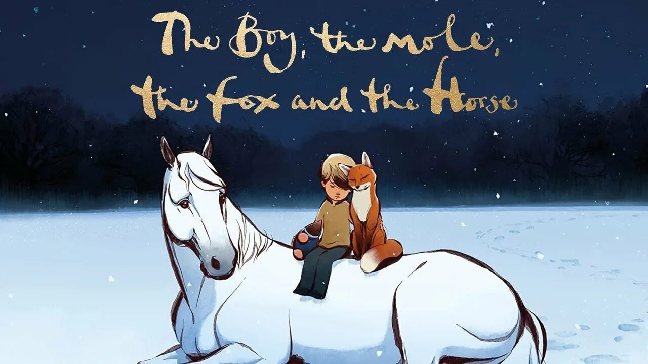 The boy the mole the fox. Мальчик Лис и лошадь. Мальчик Крот лиса и лошадь. Мальчик Крот Лис и конт.