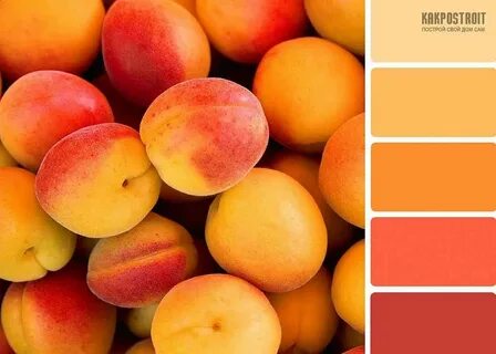Персиковый цвет палитра