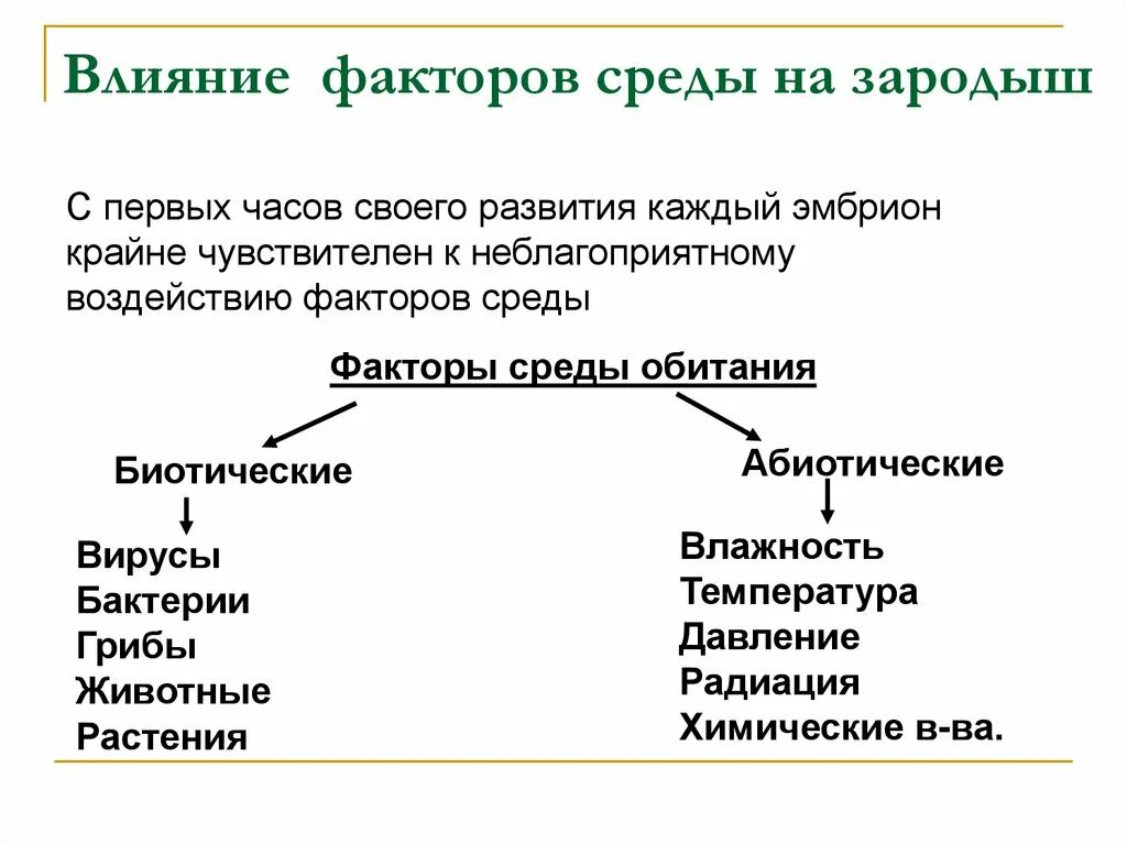 Влияние окружающей на развитие организмов. Схема про эмбриональном развитии, постэмбриональное развитие. Влияние внешней среды на развитие эмбриона. Схема влияние факторов среды на развитие плода. Влияние факторов среды на зародыш факторы.