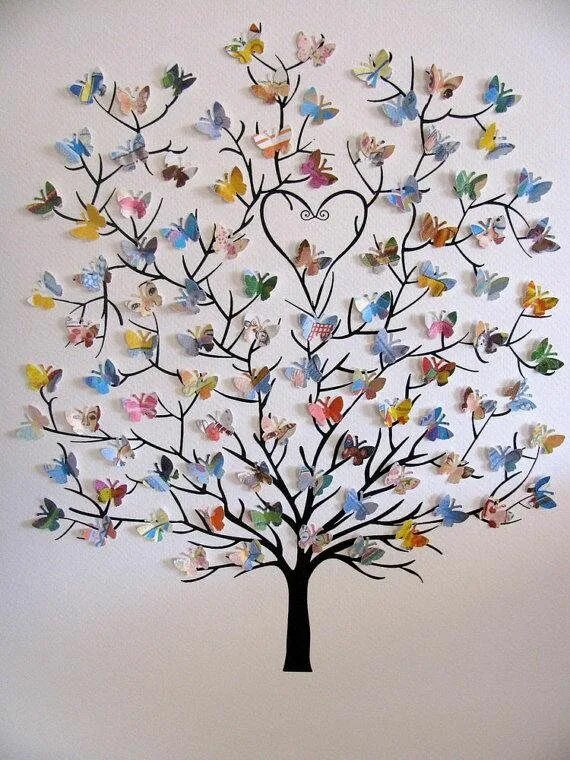 Творчество рождается из идей. Поделка дерево. Панно "дерево". Аппликация дерево. Панно дерево на стену.