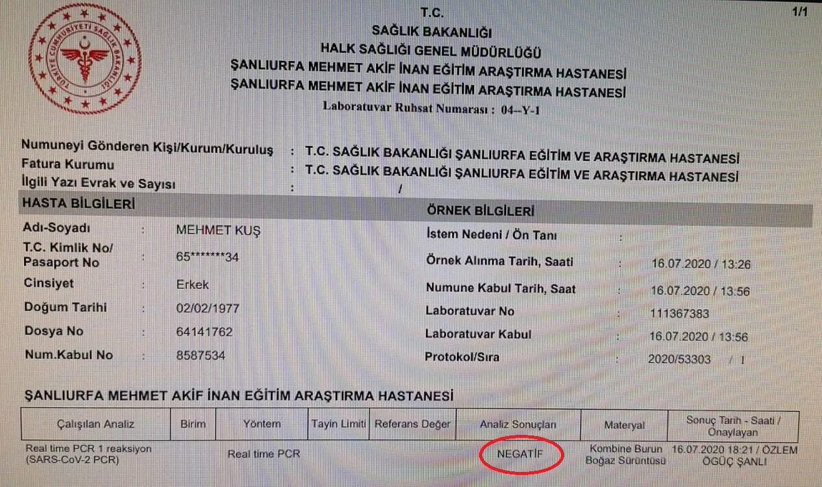 Сколько ковид положительный. PCR Test Turkey. Турецкий PCR результат тест pdf. Covid Test Turkey. Отрицательный результат на корону на английском.