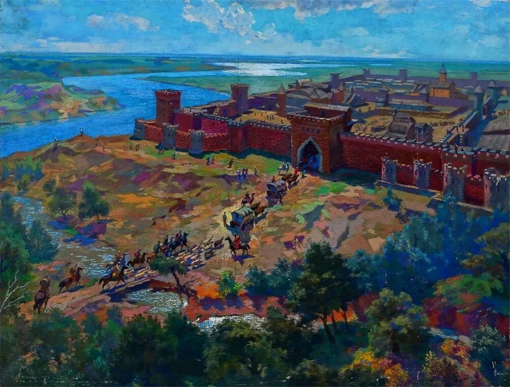 Саркел столица хазарского каганата. Хазарская крепость саркел. Хазарская город-крепость саркел. Столица хазарии итиль. Итиль столица хазарского каганата.