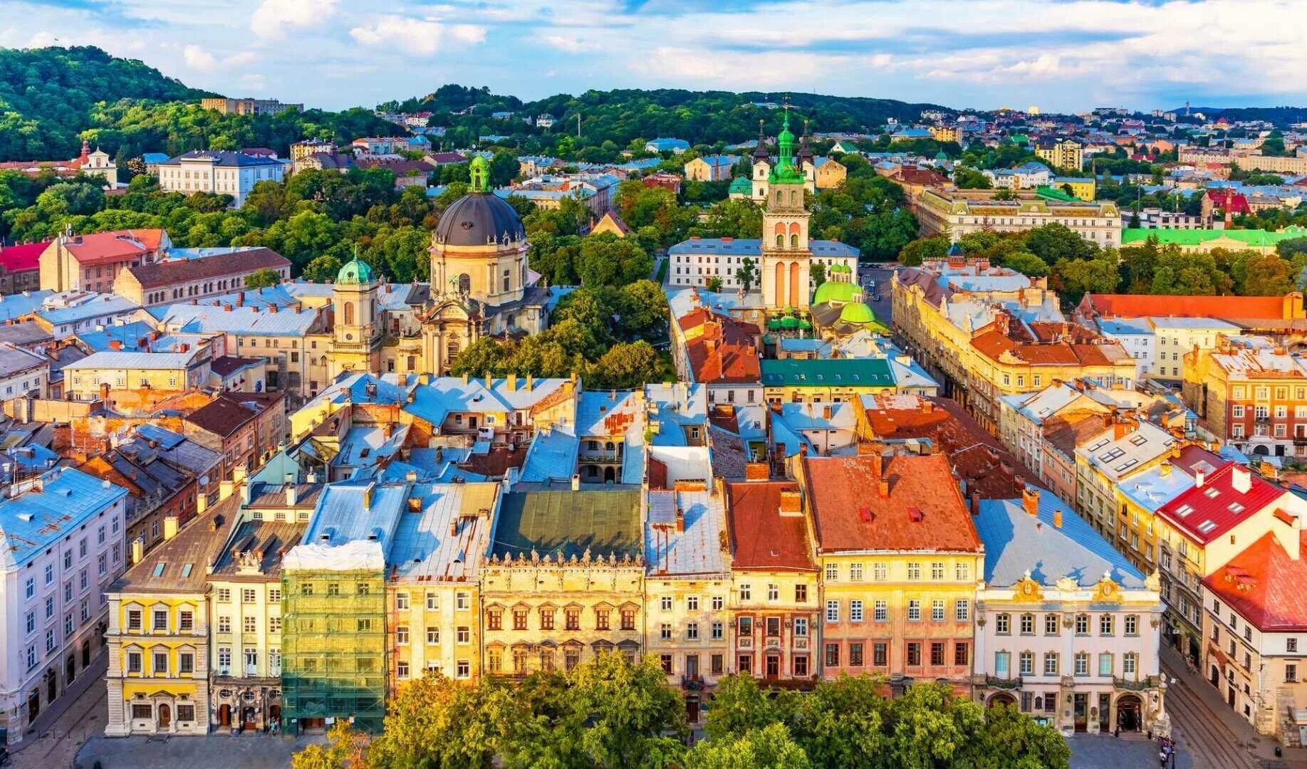 Львов Украина центр города