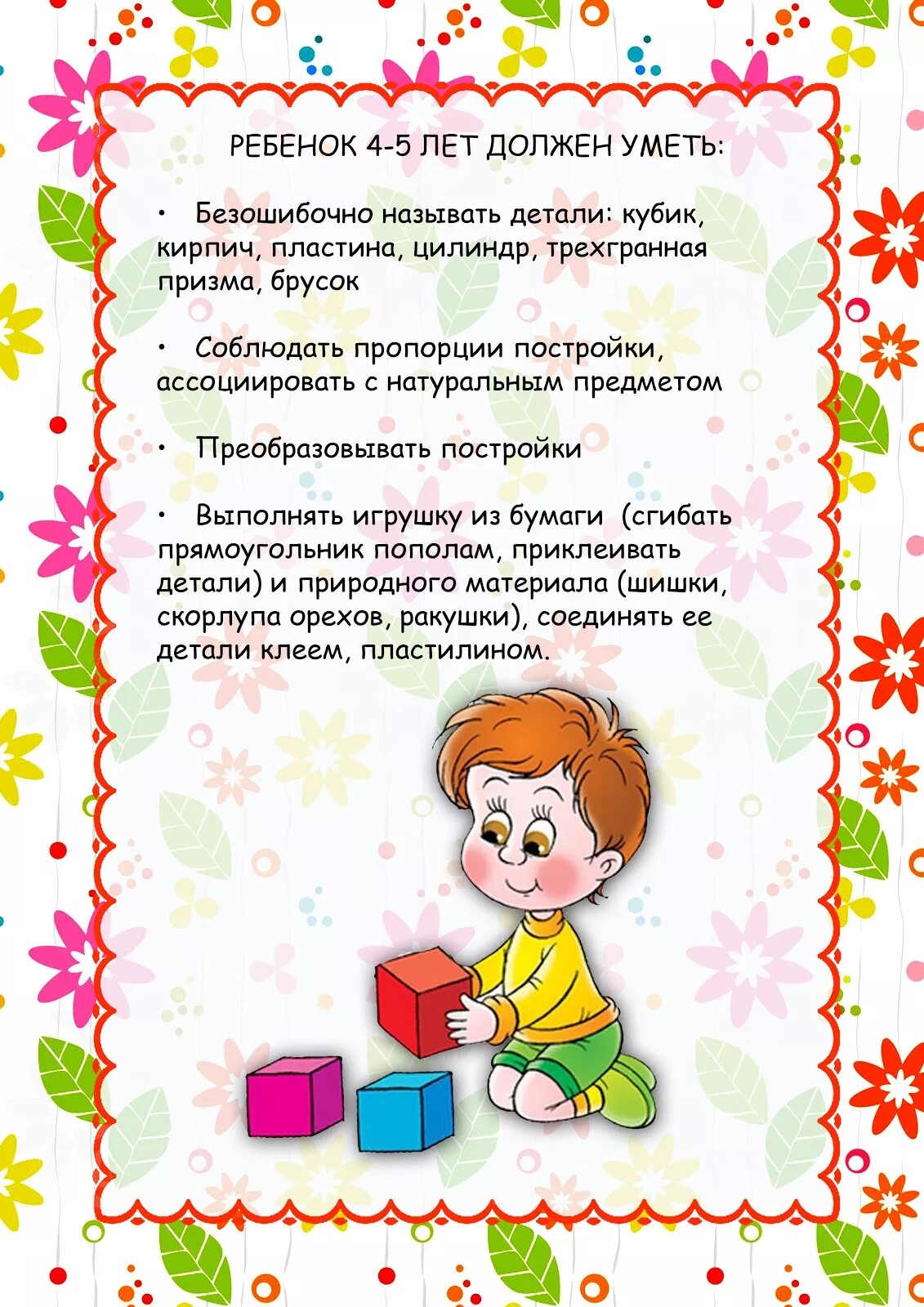 Что должен уметь 3