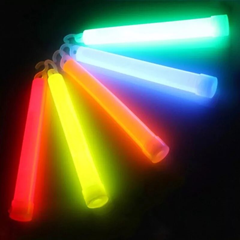 Светящиеся палочки (10 шт) Glow Stick dbt15250. Лампа дневного света электролюминесценция. Химсвет палочки. Люминесцентные лампы цветные.