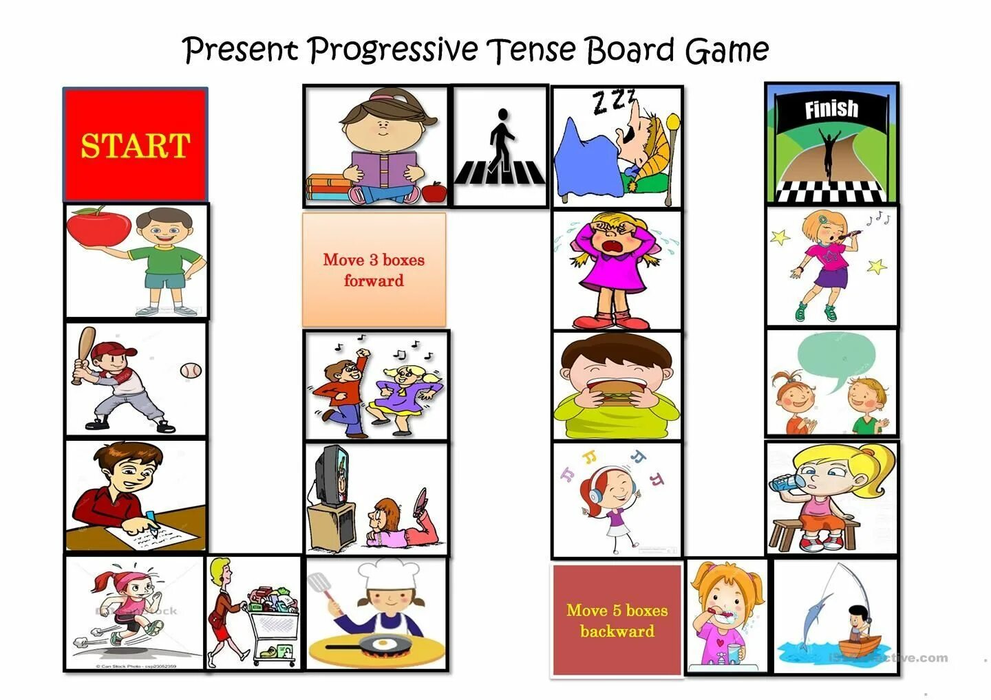 Continuous tenses game. Present continuous board game for kids. present simple continuous boardgame. past continuous boardgame for kids. present continuous игра.