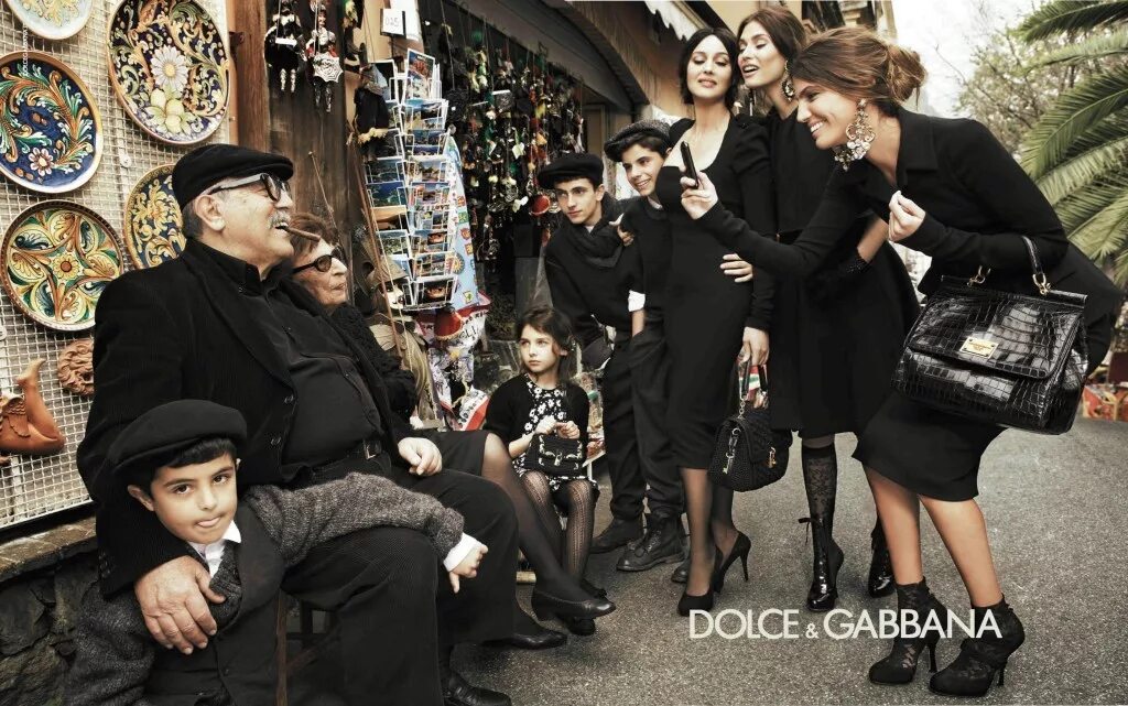 Бьянка Балти Дольче Габбана семья. Реклама dolce gabbana