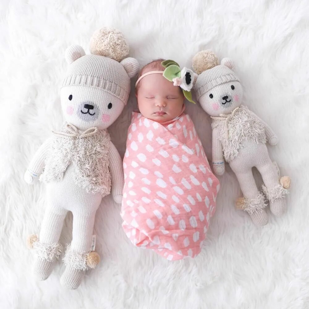 Кукла белый медведь. Cuddle+kind Elliot the Fawn игрушки. Cuddle kind игрушки о бренде. Knitted products.