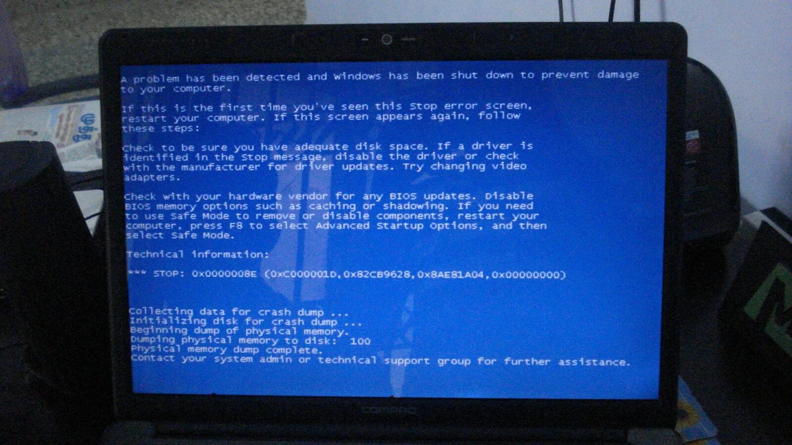 Ошибка Bluescreen Windows 7. Physical Memory. Hard Disk Fault. Physical Memory usage Memory BIOS.