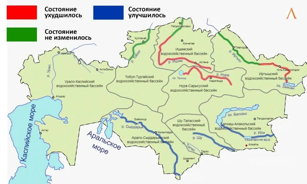 Река урал на карте казахстана. Реки Казахстана на карте. Географическая карта Казахстана реки и озера. Озера Казахстана на карте. Река карата в Казахстане.