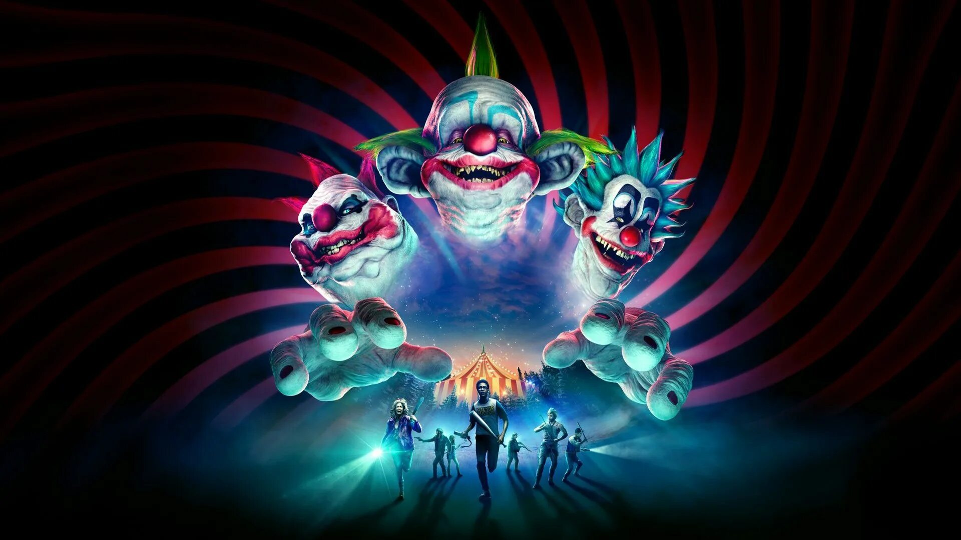 Killer klowns space