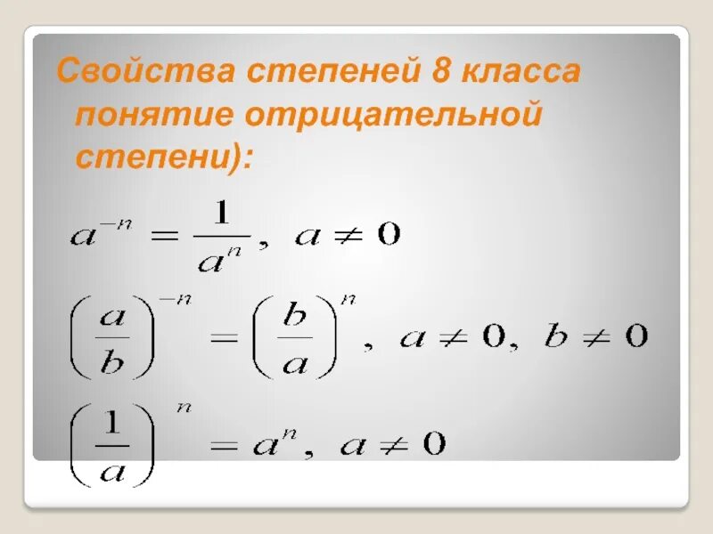 Отрицательная степень числа. Формула отрицательной степени. Отрицательное число в минусовой степени. Степень в степени. Степеней 1 3 организация и