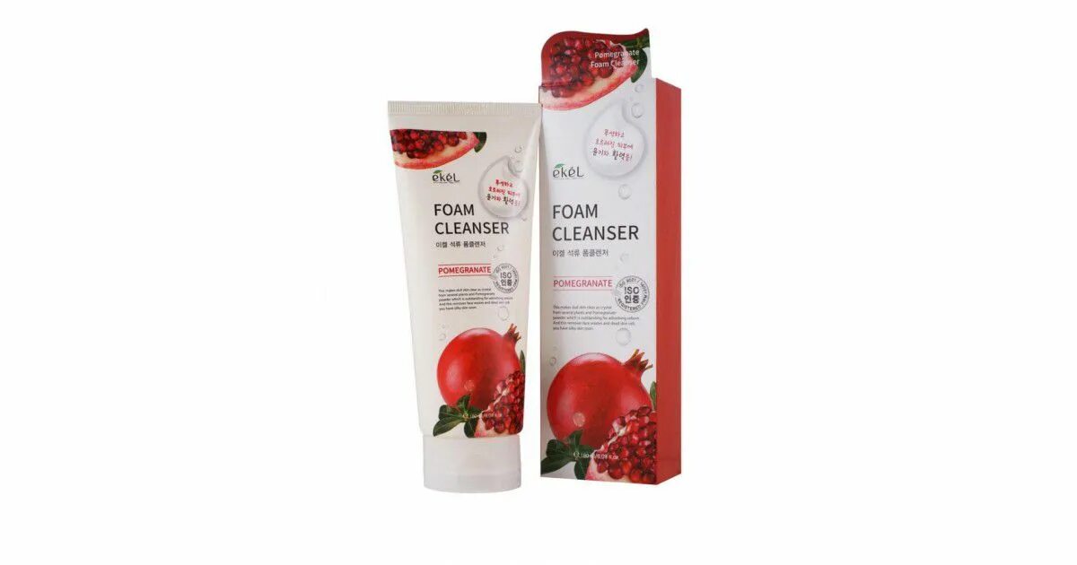 Ekel foam cleanser. Ekel Pomegranate Foam Cleanser. Пенка для умывания с гранатом Foam Cleanser Pomegranate 100 ml. Пенка Ekel гранат. Ekel пенка для умывания Ekel Pomegranate Foam Cleanser с экстрактом граната, 100 мл..