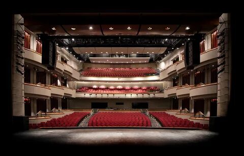 The theater center