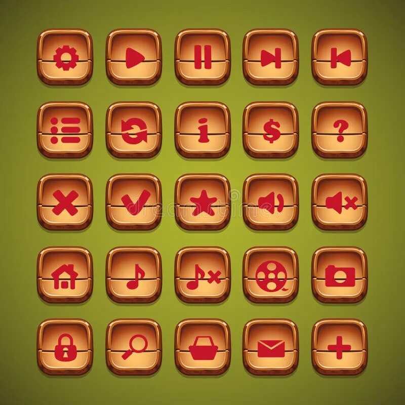 Sprite buttons