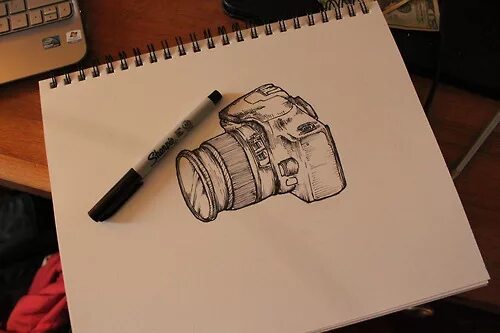 Нарисовать сфоткать