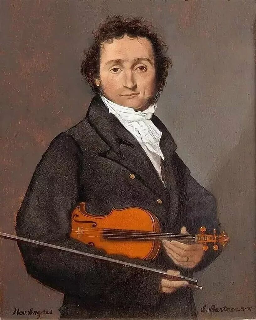 Никколо Паганини. Никколо Паганини (1782-1840). Николо Паганини (1782-1840). Композитор Никколо Паганини. Известные скрипичные