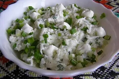 Редька со сметаной