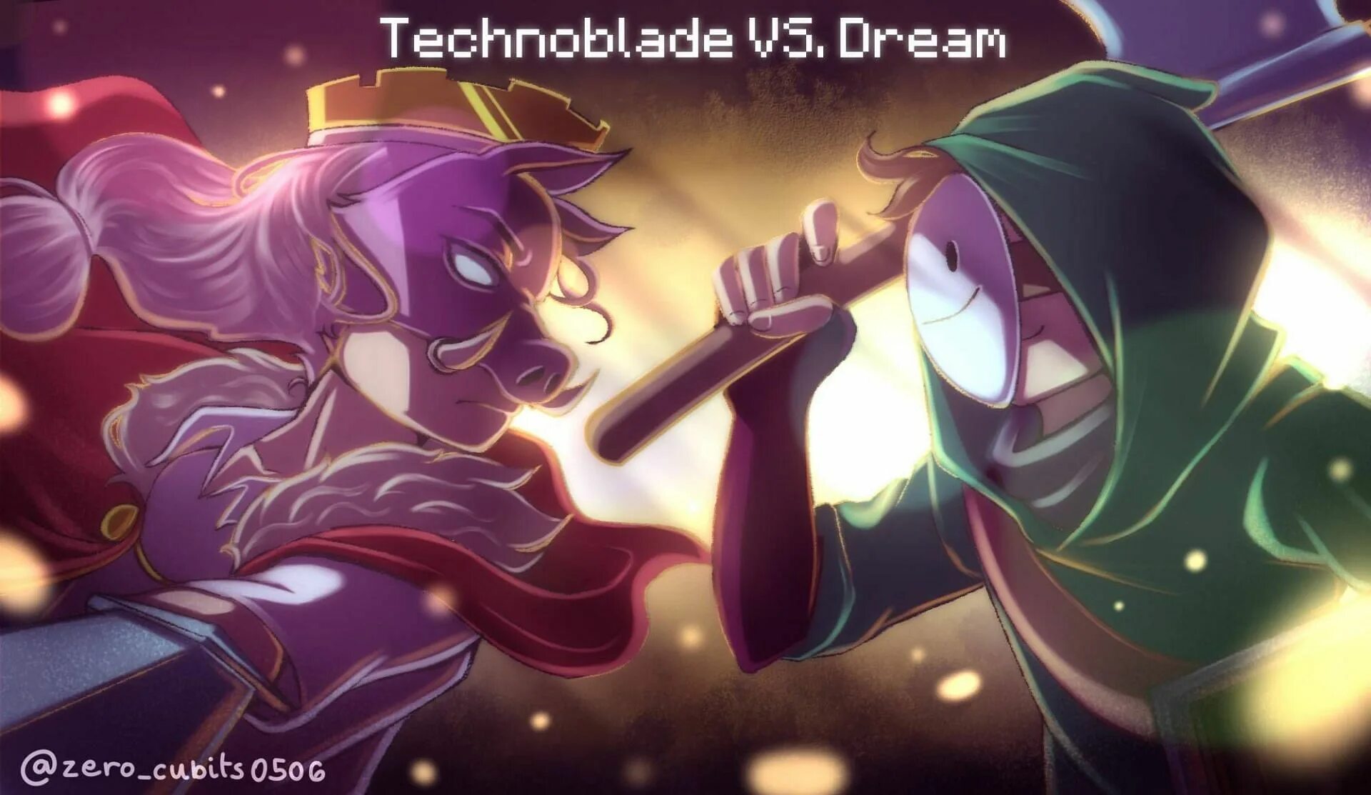 Dream and Technoblade. Dream vs Technoblade. Dream smp Technoblade. Техноблейд против Дрима.