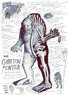 A cross between bigfoot, ogre, orc, and troll, the Grafton Monster is a hai...