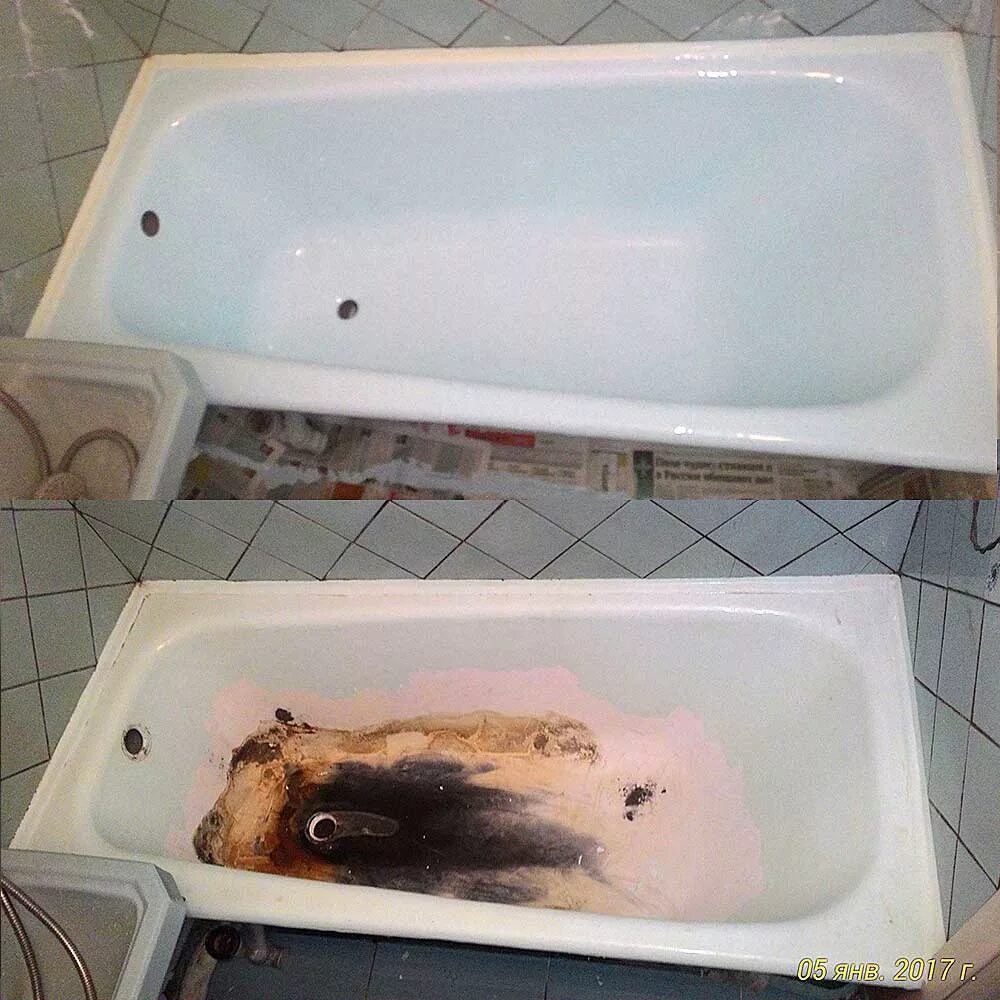 Реставрация жидкий акрилом. Старые эмалированные ванны. Отреставрированная чугунная ванна. Покрытие ванны жидким акрилом. Покрыть ванну акрилом.