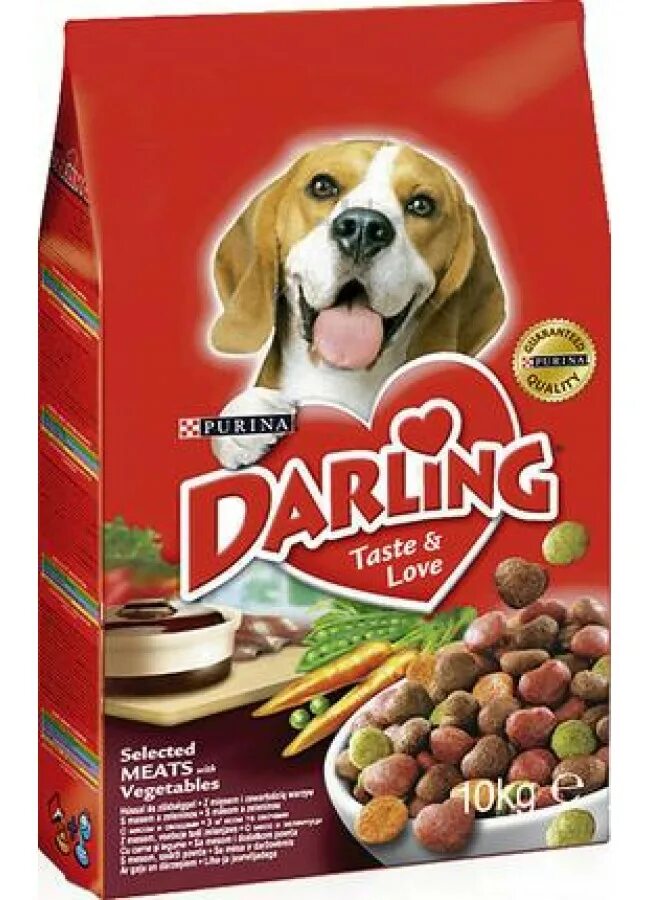 Корм дарлинг купить. Дарлинг корм для собак 10. Корм для собак Darling 10 кг. Purina Darling корм для собак сухой 10кг. Корм для собак Purina Darling с мясом.