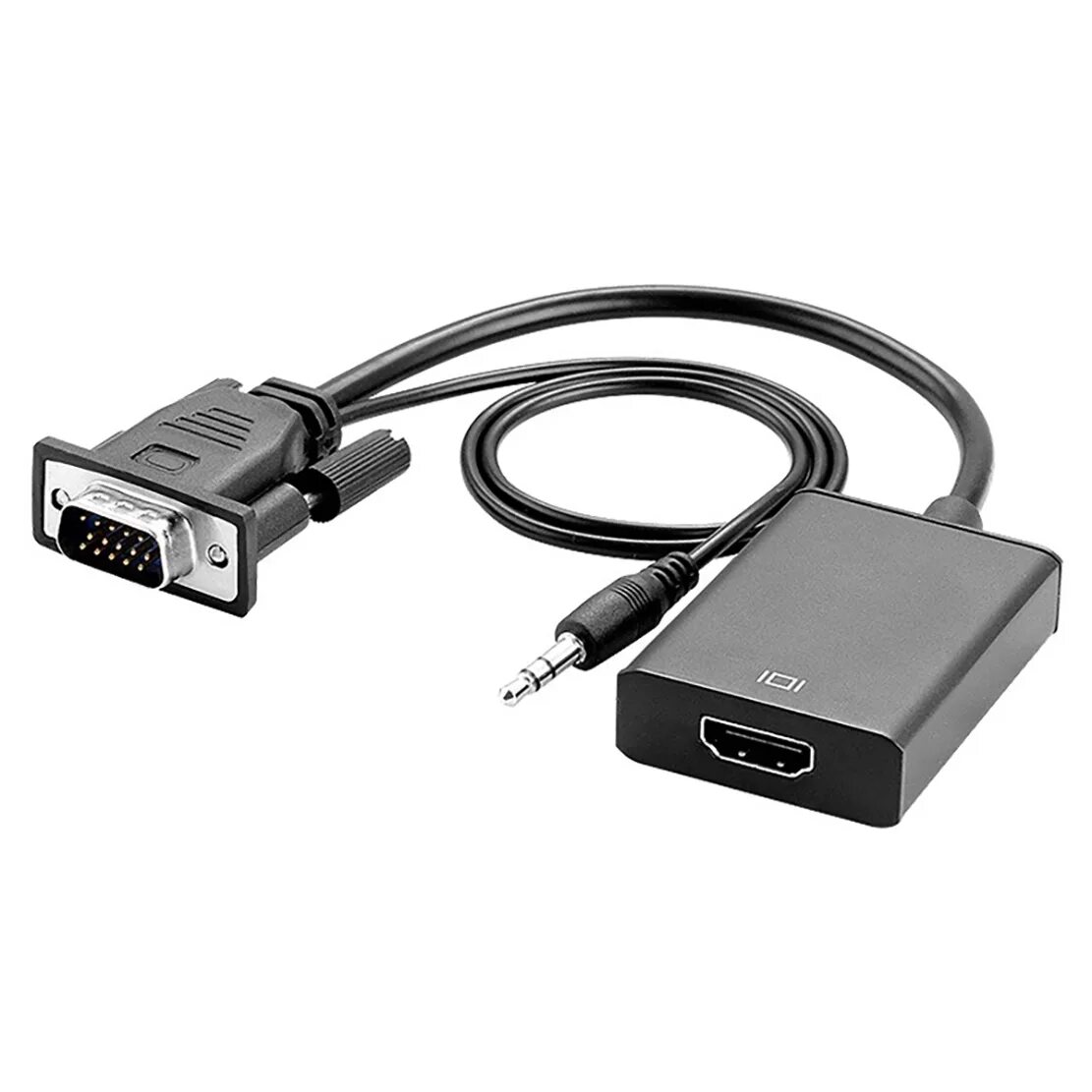 Подключить проектор через usb. HD Adapter HDMI-VGA+Audio. Кабельный адаптер с аудио VGA to HDMI. Переходник GSMIN a21 HDMI - VGA. Переходник с HDMI на VGA для ps4.