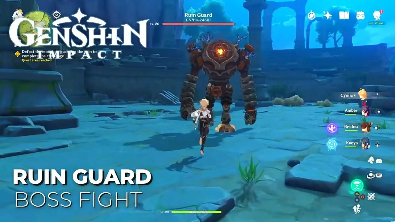 Страж руин как одолеть. Ruins guard геншин импакт. страж руин геншин. genshin impact ruin guardian. страж руин genshin impact.