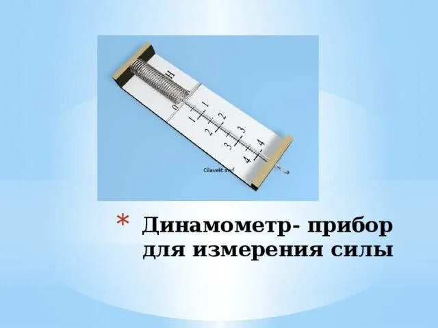 Динамометрия измерение