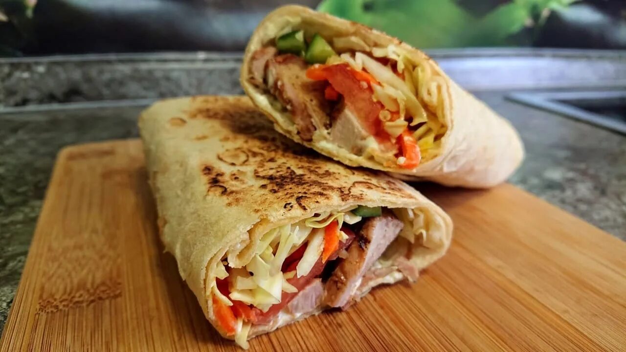 Шаурма из свинины рецепт