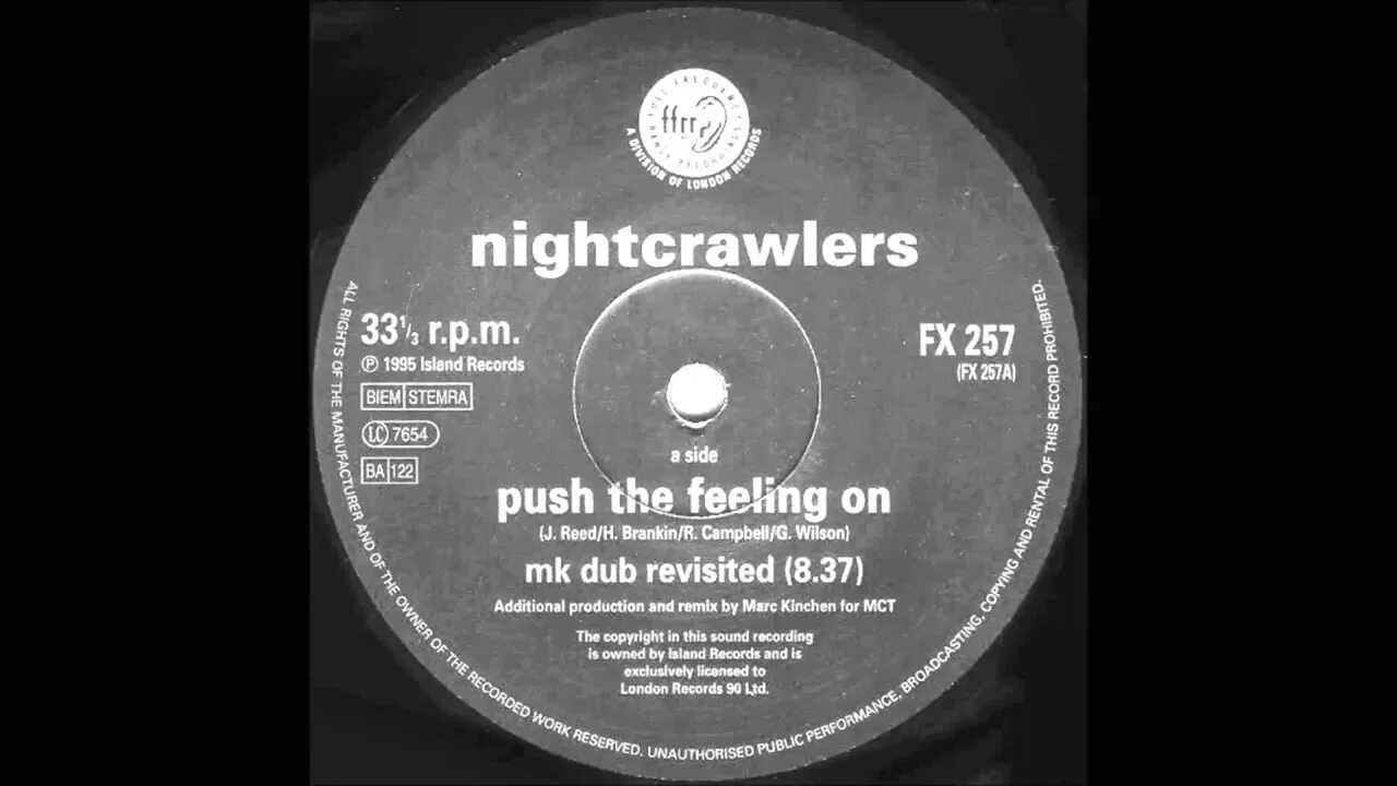 Nightcrawlers push the feeling on. Nightcrawlers Push the feeling on клип. Nightcrawlers - Push the feeling on (MK Mix 95). Nightcrawlers 1992.