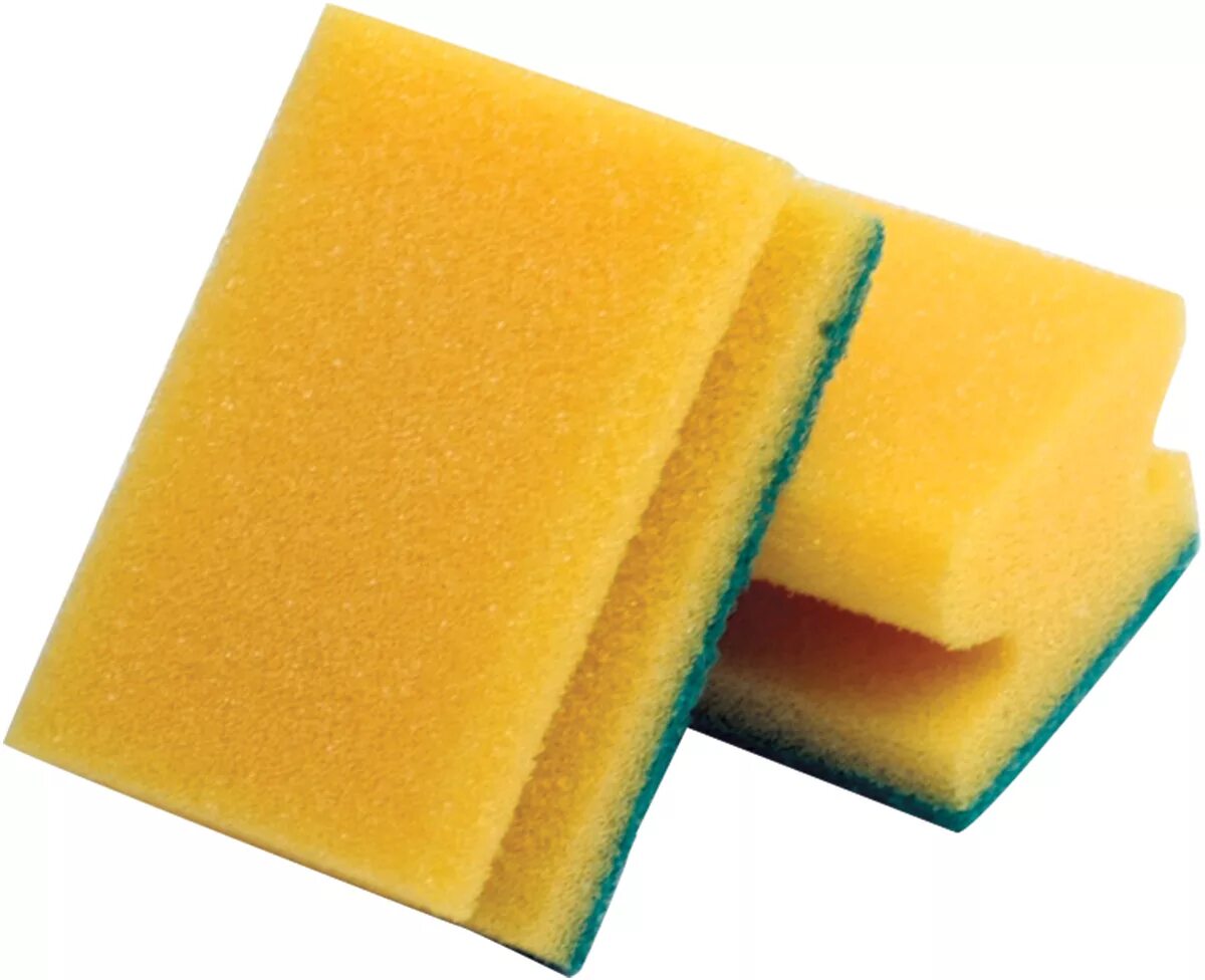 Sponge 2. Губка для мытья посуды Laima 5 шт. 01 02 0124губки бытовые, с абразивом, 80х50x22 мм, 4 шт..